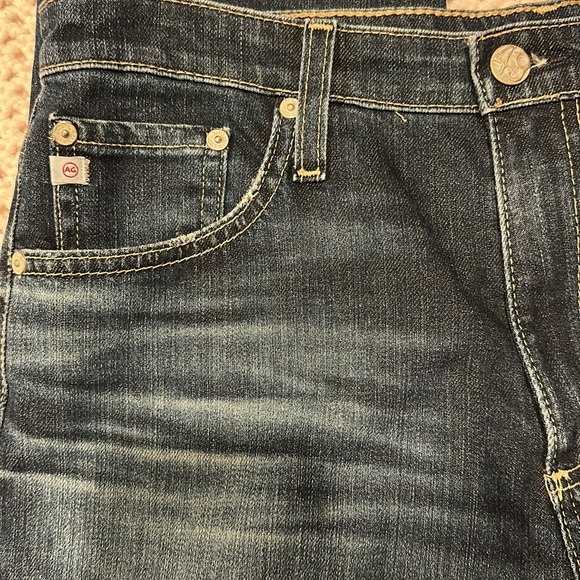 ADRIANO GOLDSCHMIED THE ISABELLE HIGH RISE STRAIGHT CROP Women's Blue Jeans 30R - Picture 9 of 13